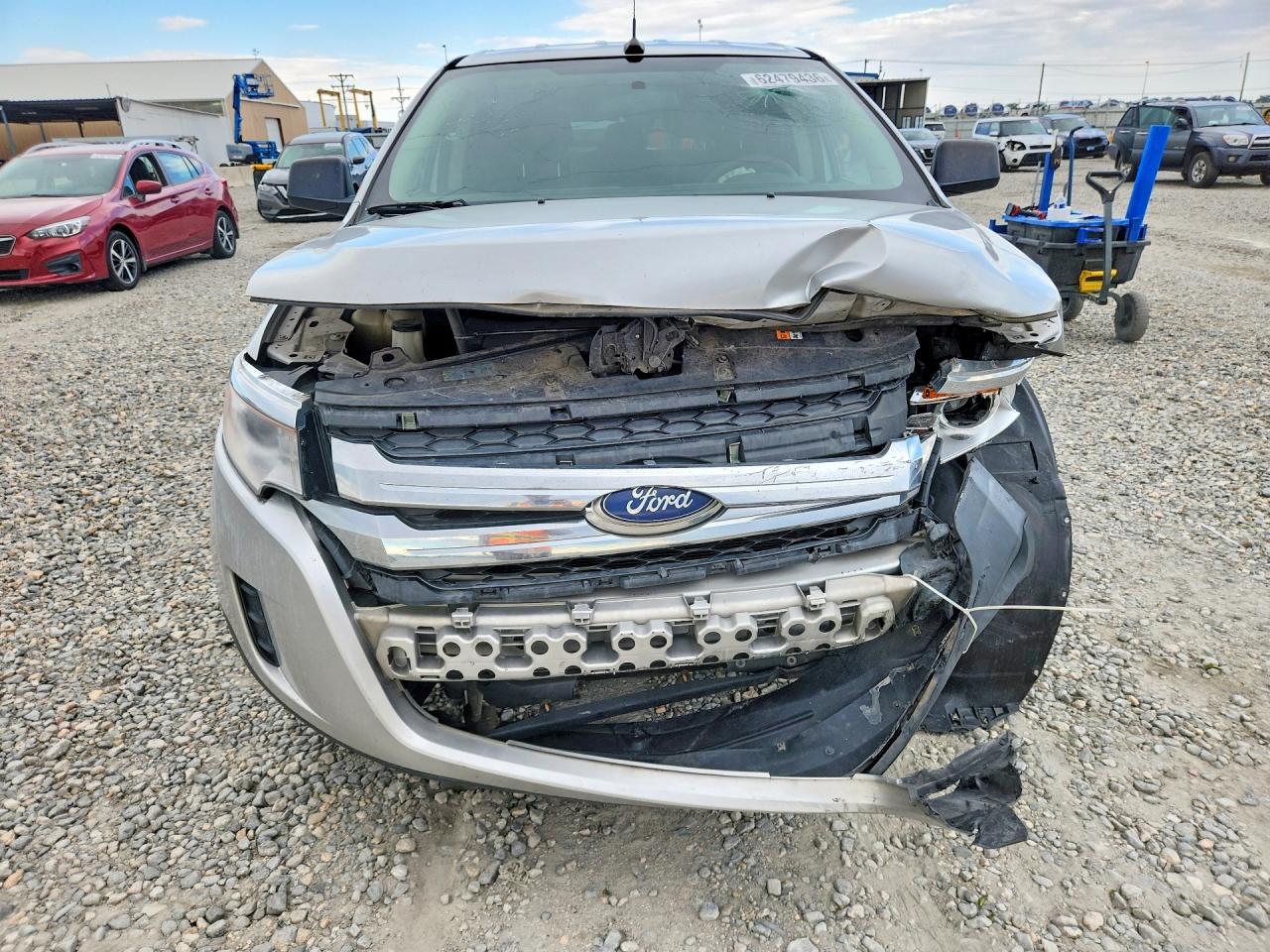 2011 Ford Edge Se Silver vin: 2FMDK4GC6BBA86771