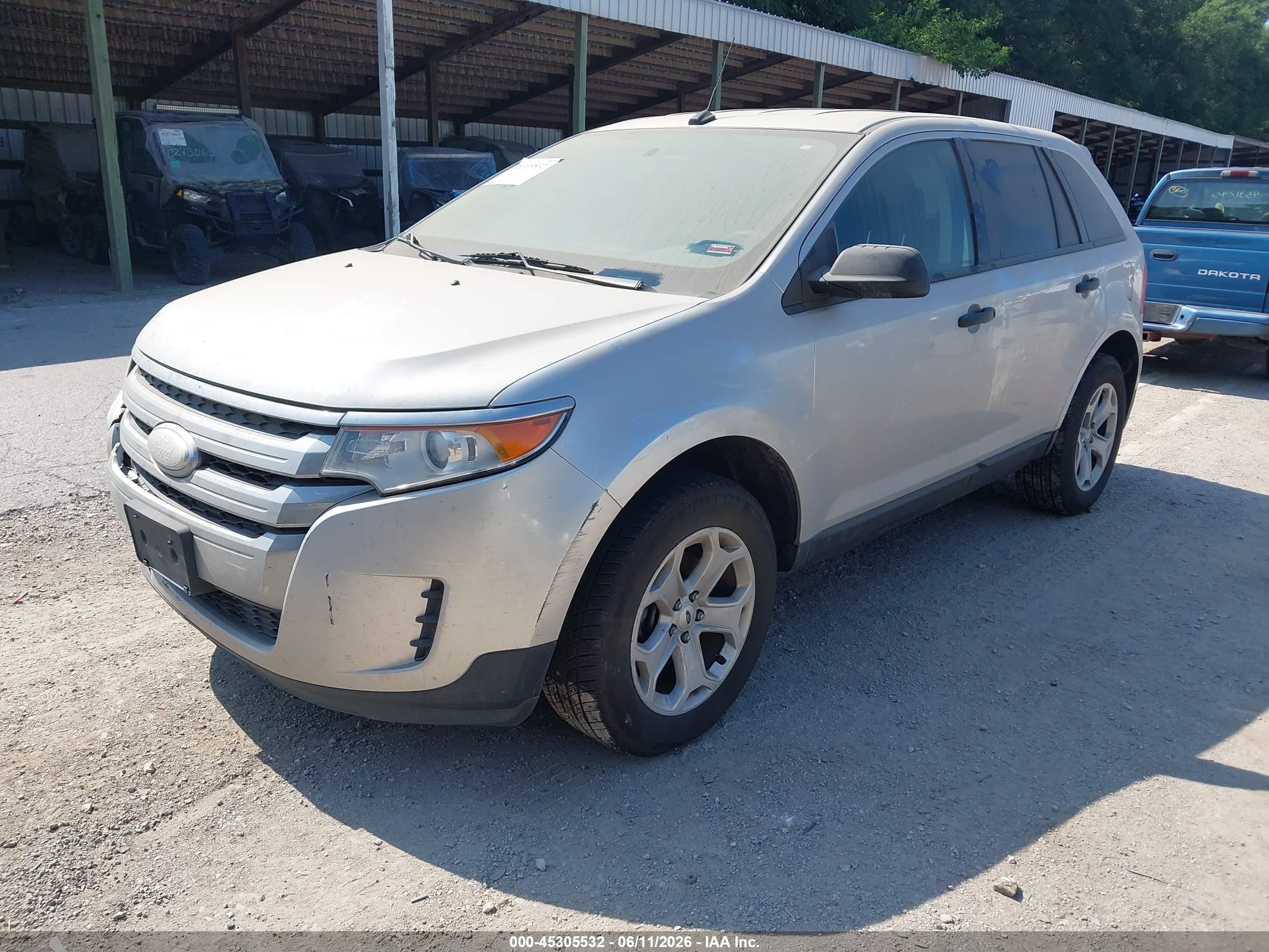 2012 Ford Edge Se Gray vin: 2FMDK4GC6CBA34445