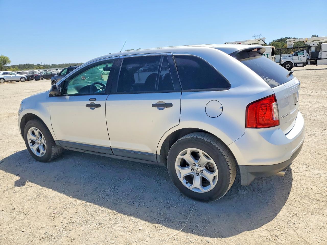 2013 Ford Edge Se Silver vin: 2FMDK4GC6DBA48864