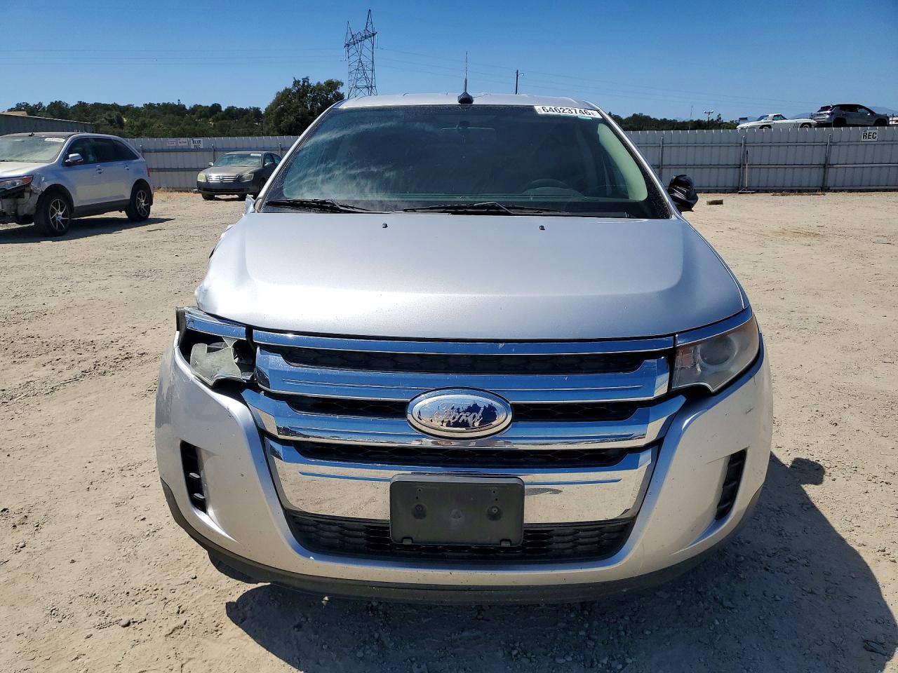 2013 Ford Edge Se Silver vin: 2FMDK4GC6DBA48864