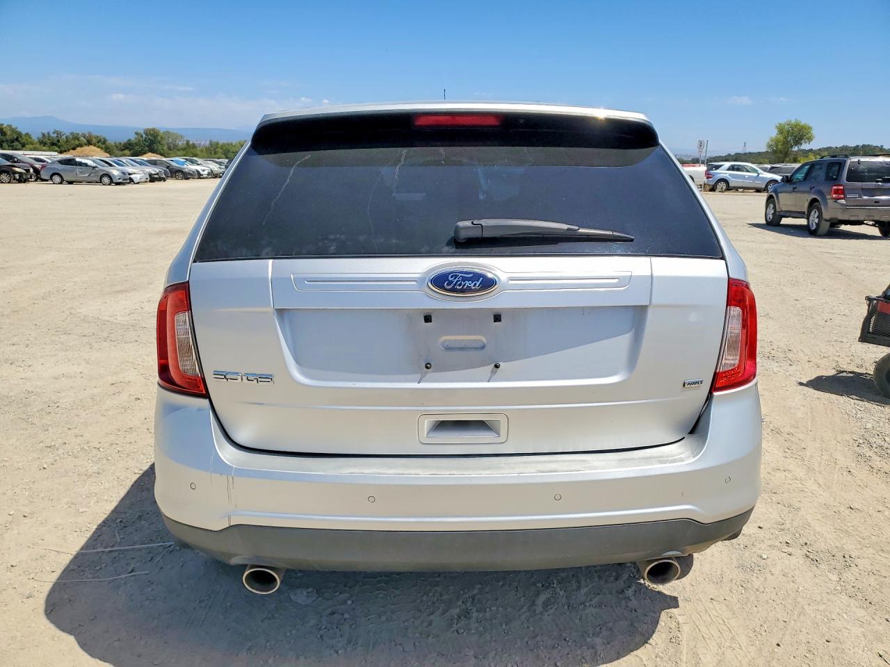 2013 Ford Edge Se Silver vin: 2FMDK4GC6DBA48864