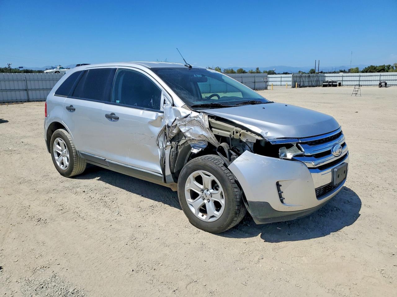 2013 Ford Edge Se Silver vin: 2FMDK4GC6DBA48864
