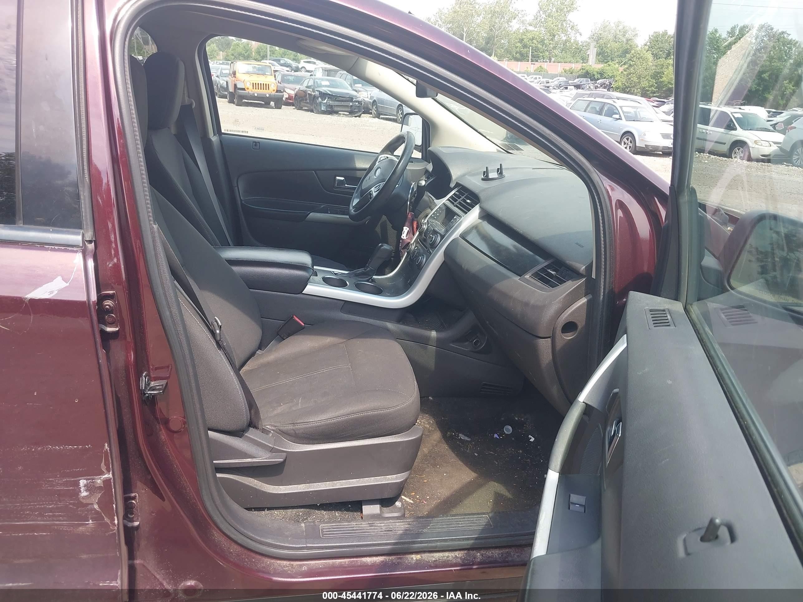 2011 Ford Edge Se Burgundy vin: 2FMDK4GC7BBA39684