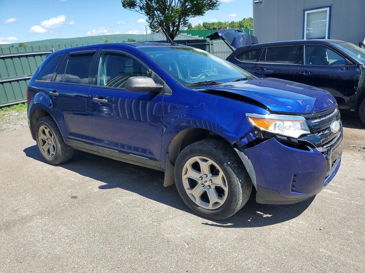 2013 Ford Edge Se Blue vin: 2FMDK4GC7DBB68902