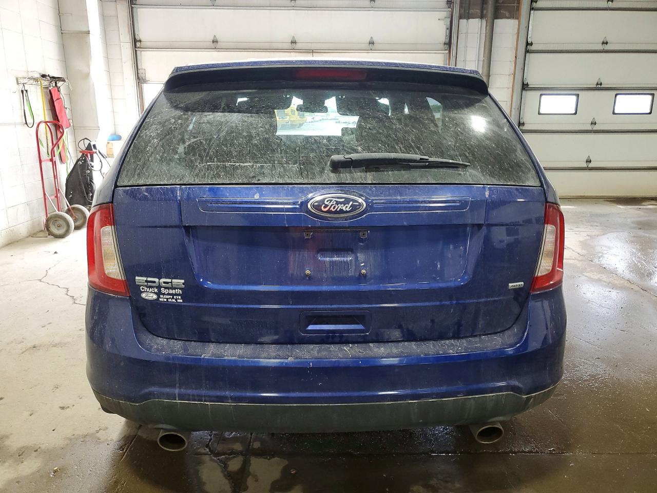 2013 Ford Edge Se Синий vin: 2FMDK4GC7DBC84052