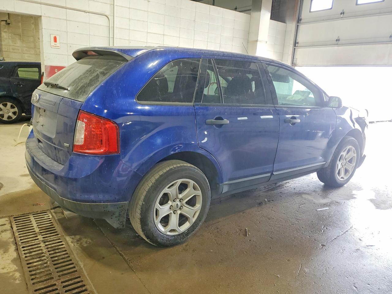 2013 Ford Edge Se Синий vin: 2FMDK4GC7DBC84052