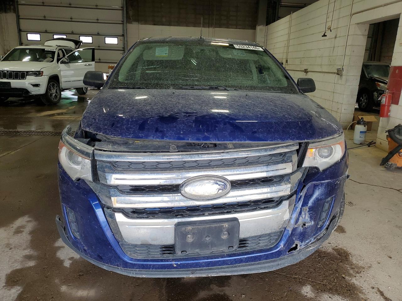 2013 Ford Edge Se Синий vin: 2FMDK4GC7DBC84052
