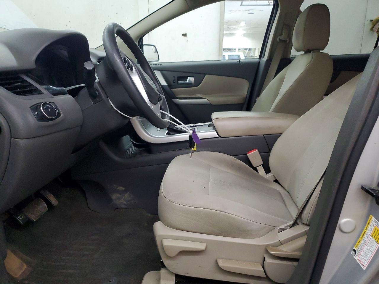 2014 Ford Edge Se Silver vin: 2FMDK4GC7EBA44243