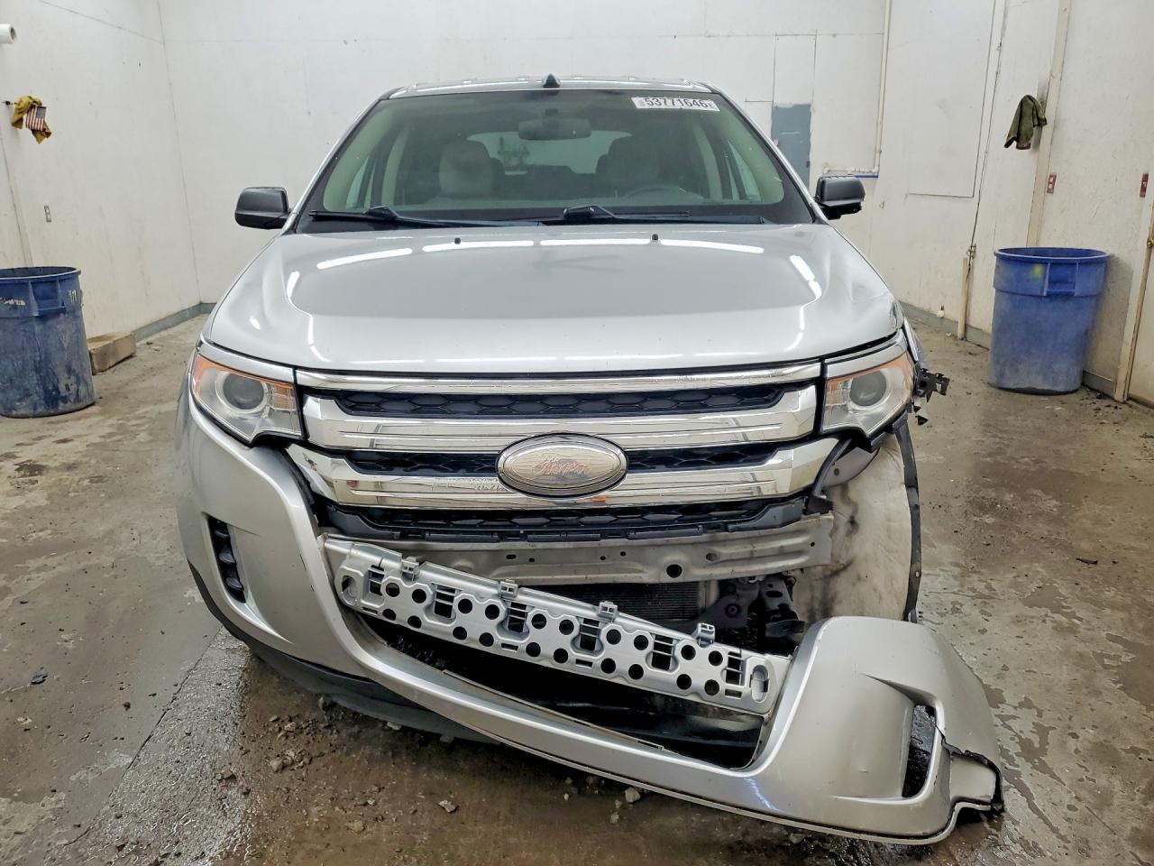 2014 Ford Edge Se Silver vin: 2FMDK4GC7EBA44243