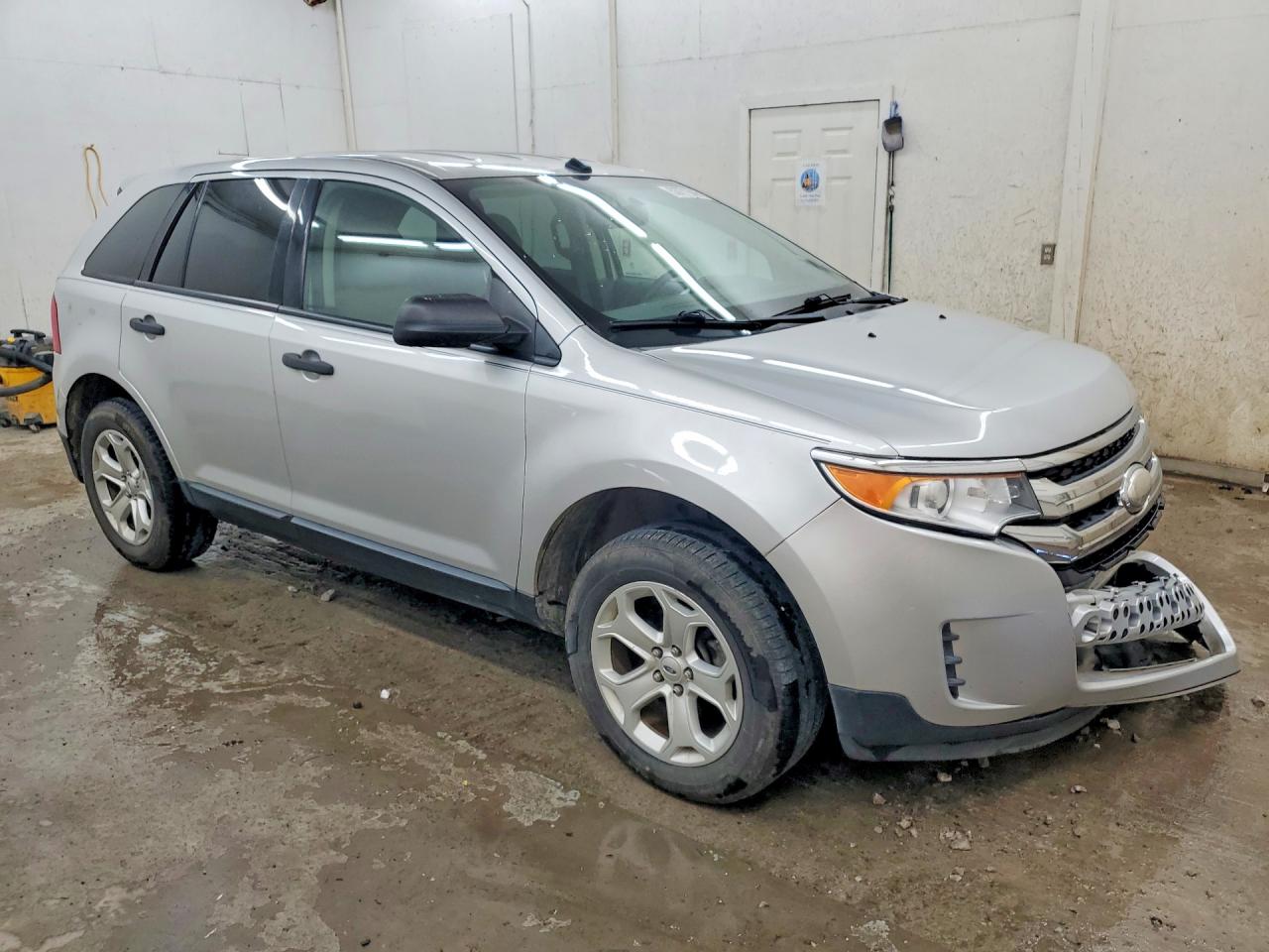 2014 Ford Edge Se Silver vin: 2FMDK4GC7EBA44243