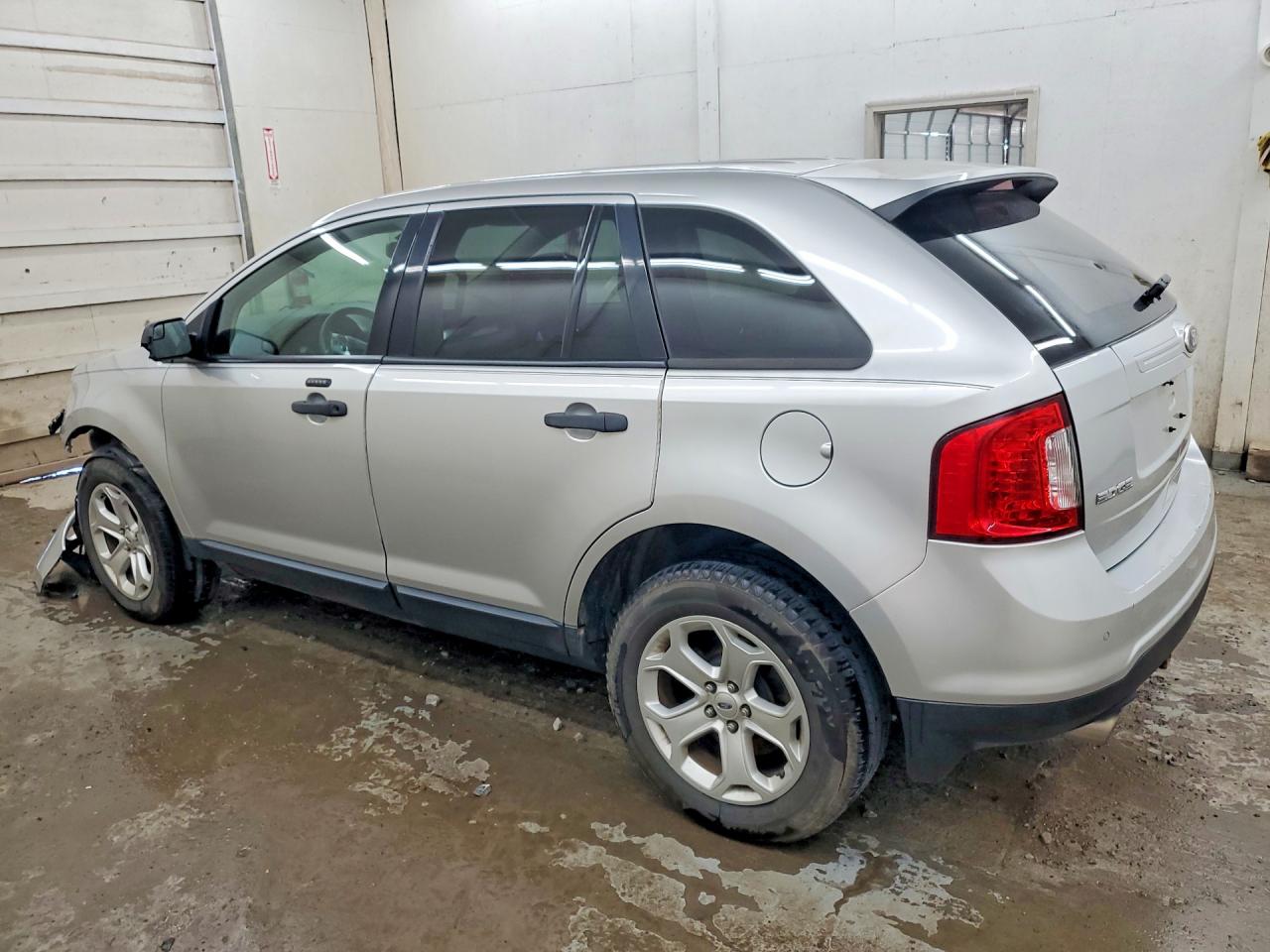 2014 Ford Edge Se Silver vin: 2FMDK4GC7EBA44243