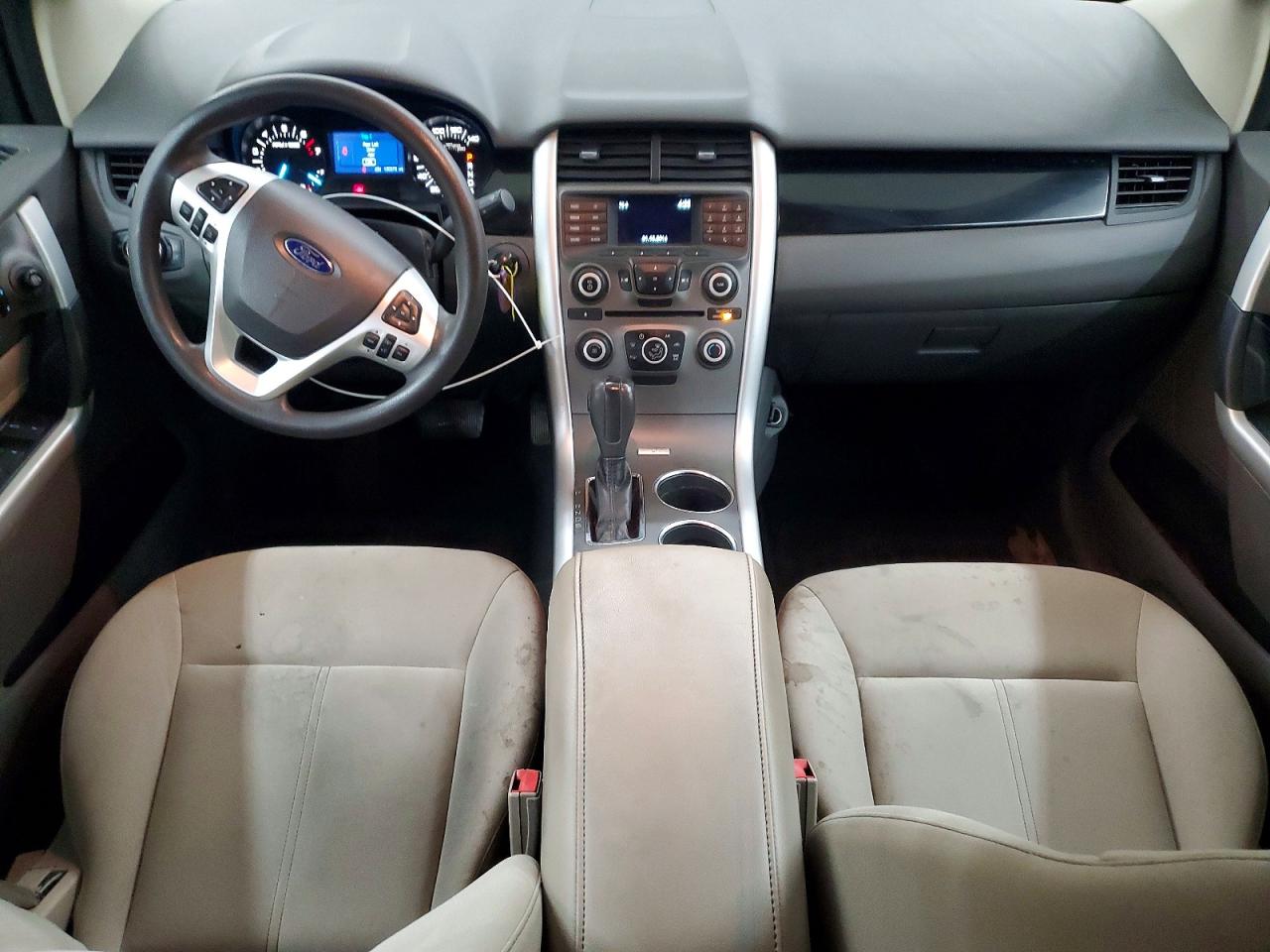 2014 Ford Edge Se Silver vin: 2FMDK4GC7EBA44243