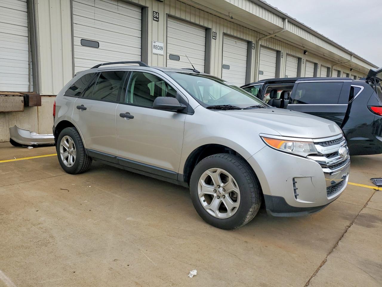 2014 Ford Edge Se Silver vin: 2FMDK4GC8EBA57728