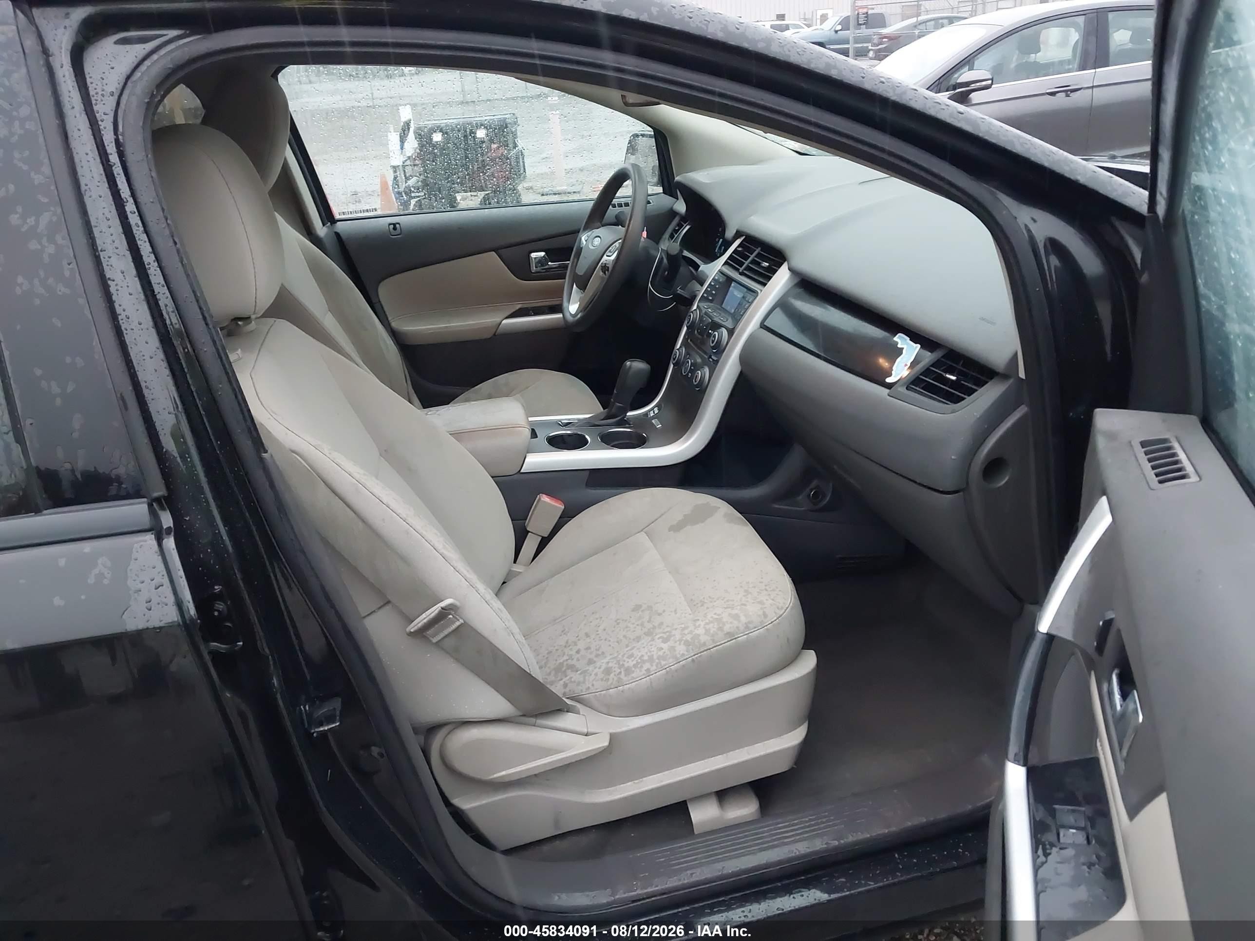2014 Ford Edge Se Black vin: 2FMDK4GC8EBA68440