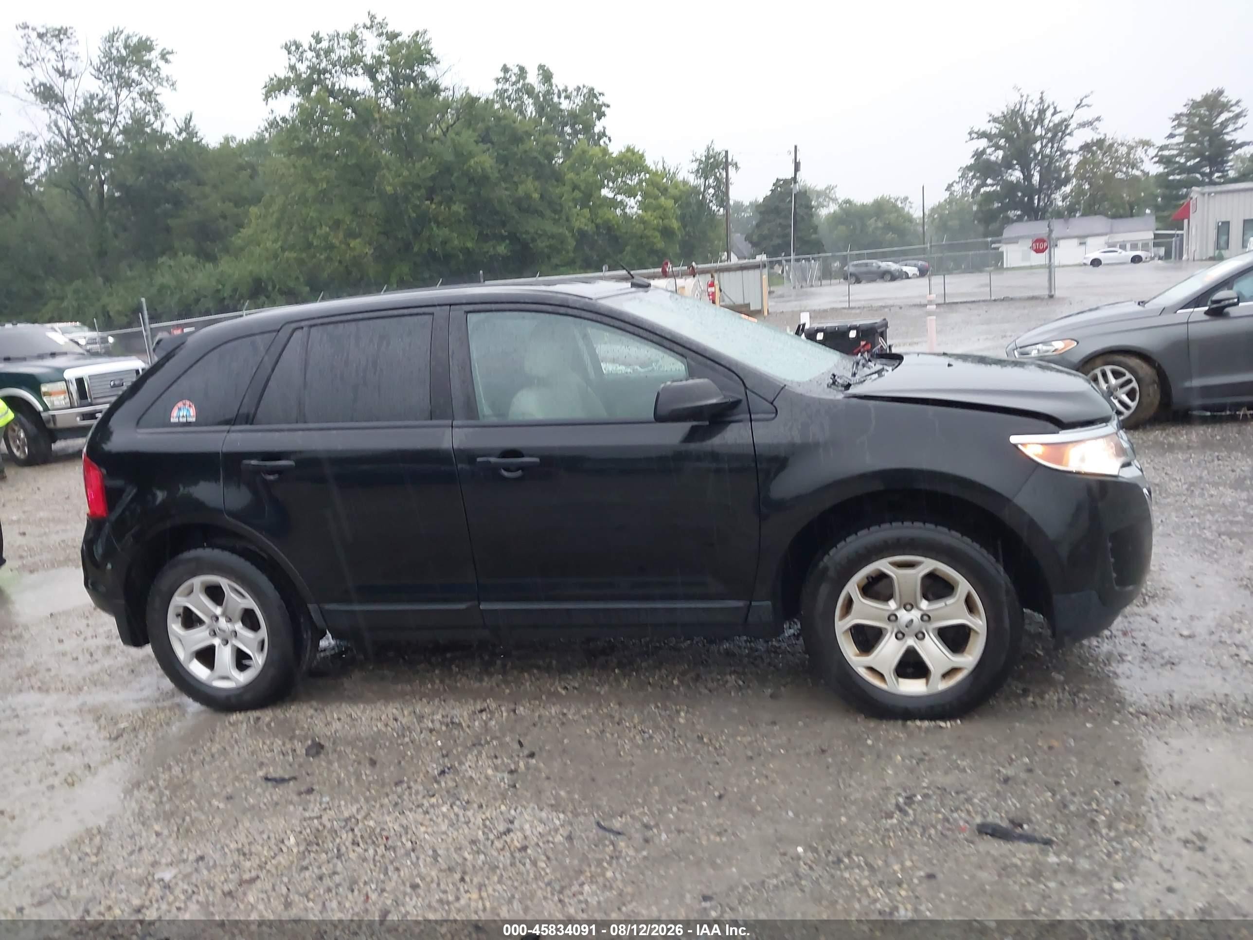 2014 Ford Edge Se Black vin: 2FMDK4GC8EBA68440