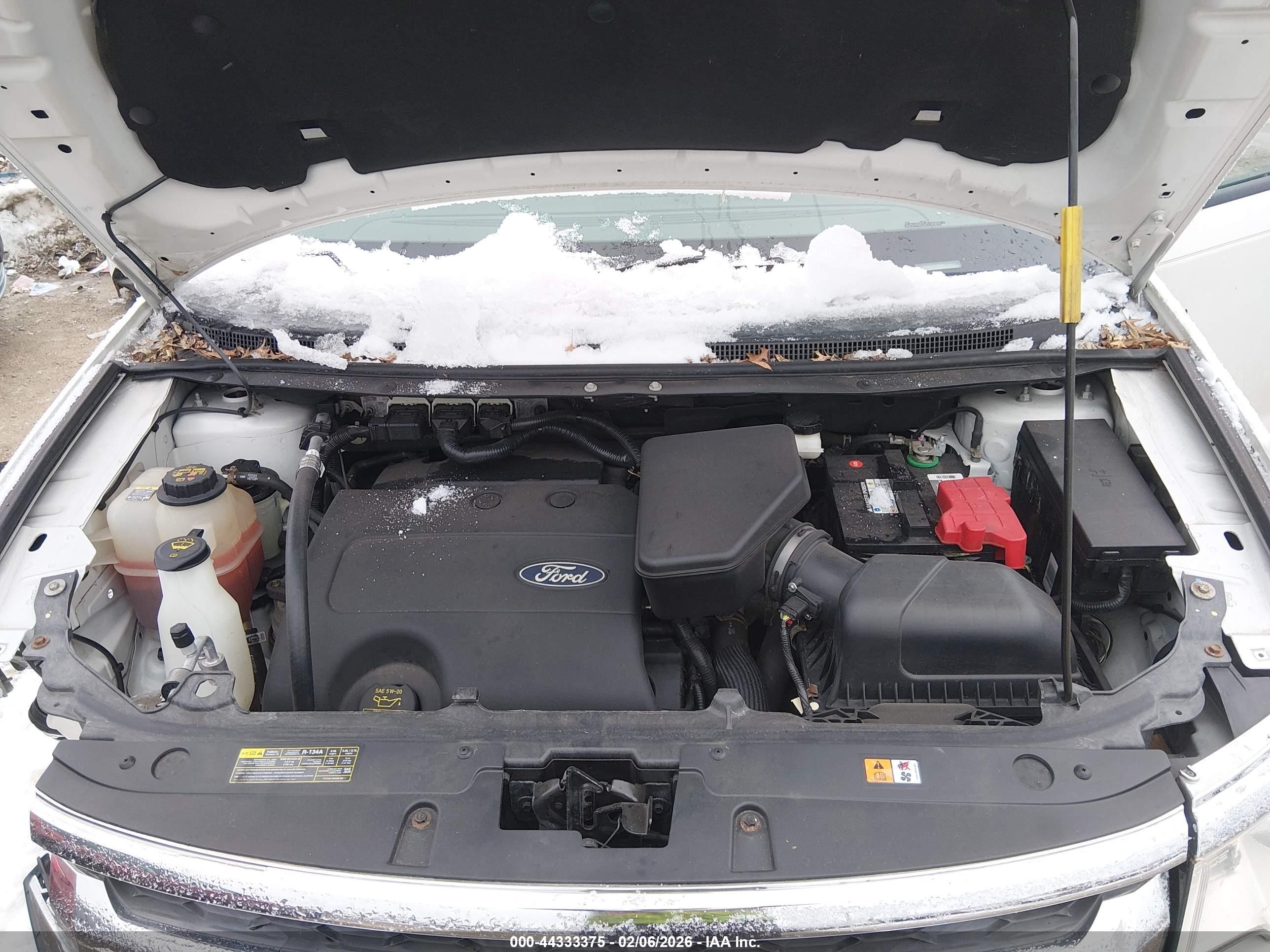 2012 Ford Edge Se White vin: 2FMDK4GC9CBA30955