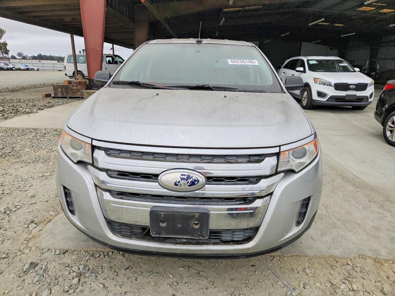 2013 Ford Edge Se Silver vin: 2FMDK4GC9DBA44808