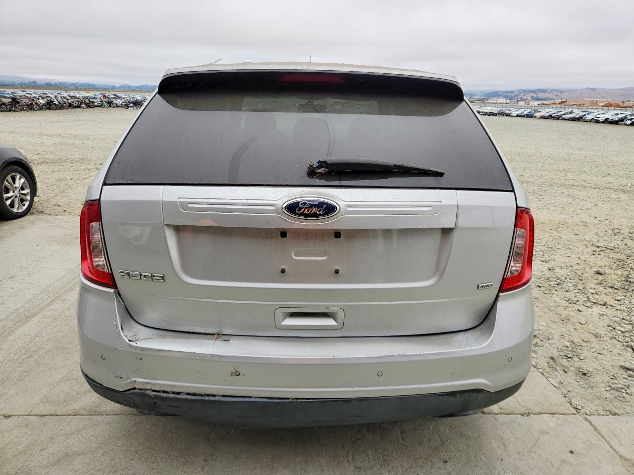 2013 Ford Edge Se Silver vin: 2FMDK4GC9DBA44808