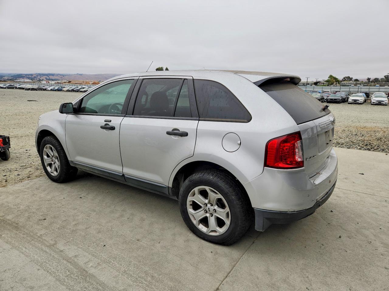 2013 Ford Edge Se Silver vin: 2FMDK4GC9DBA44808