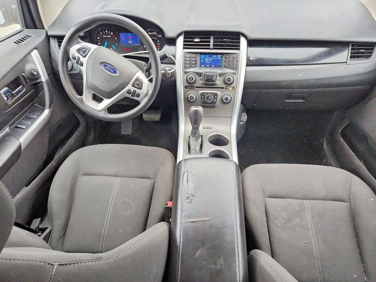2013 Ford Edge Se Silver vin: 2FMDK4GC9DBA44808