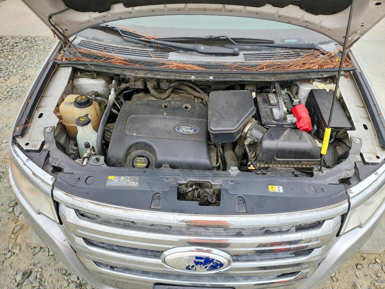 2013 Ford Edge Se Silver vin: 2FMDK4GC9DBA44808