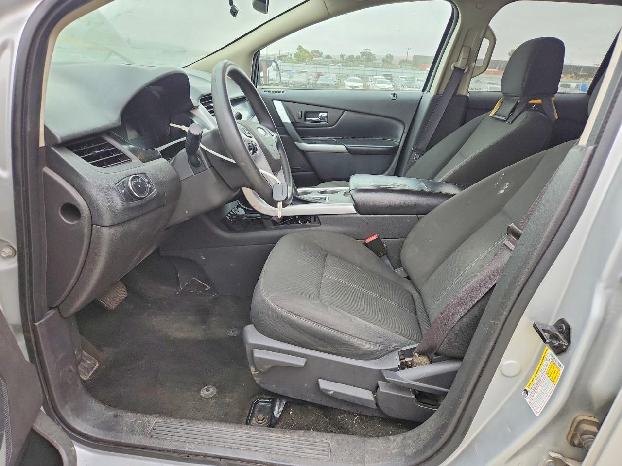 2013 Ford Edge Se Silver vin: 2FMDK4GC9DBA44808