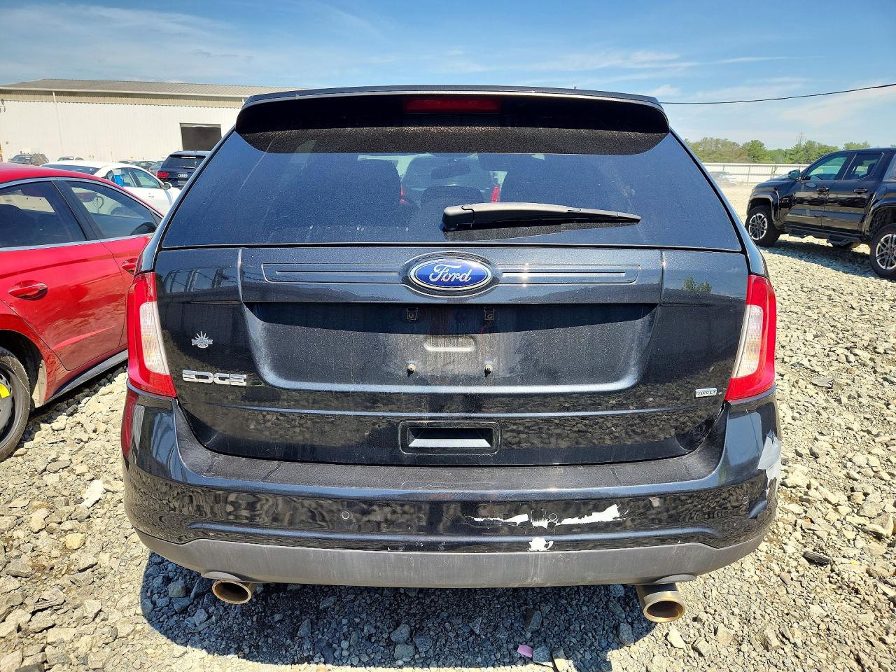2013 Ford Edge Se Black vin: 2FMDK4GC9DBE29821
