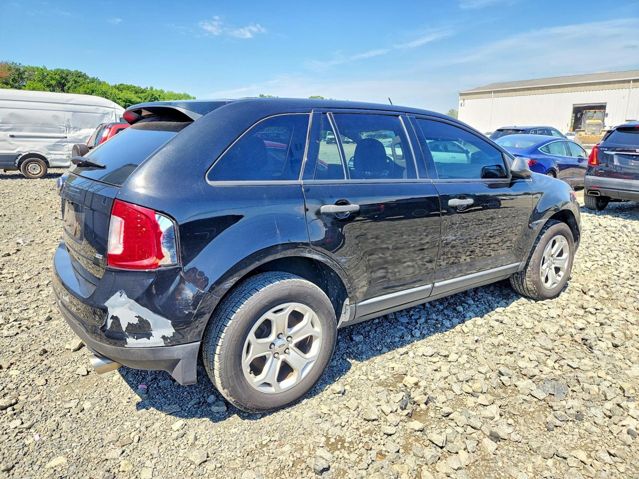 2013 Ford Edge Se Black vin: 2FMDK4GC9DBE29821