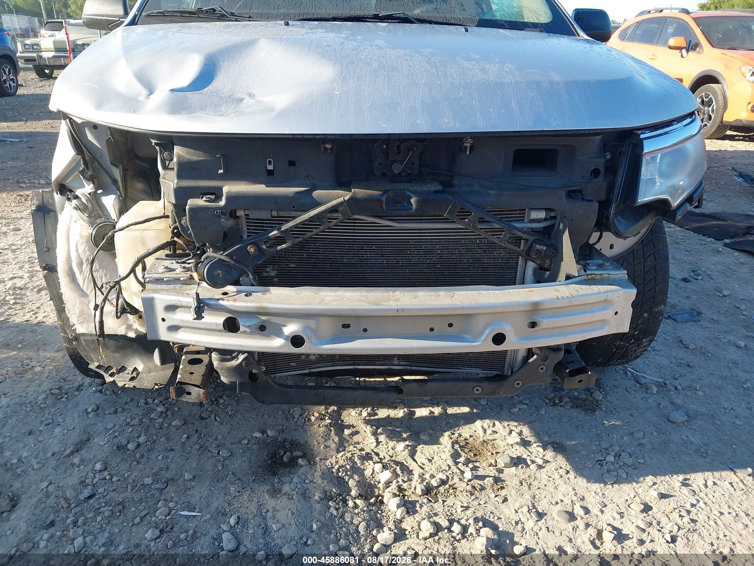 2013 Ford Edge Se Серебряный vin: 2FMDK4GCXDBC53426