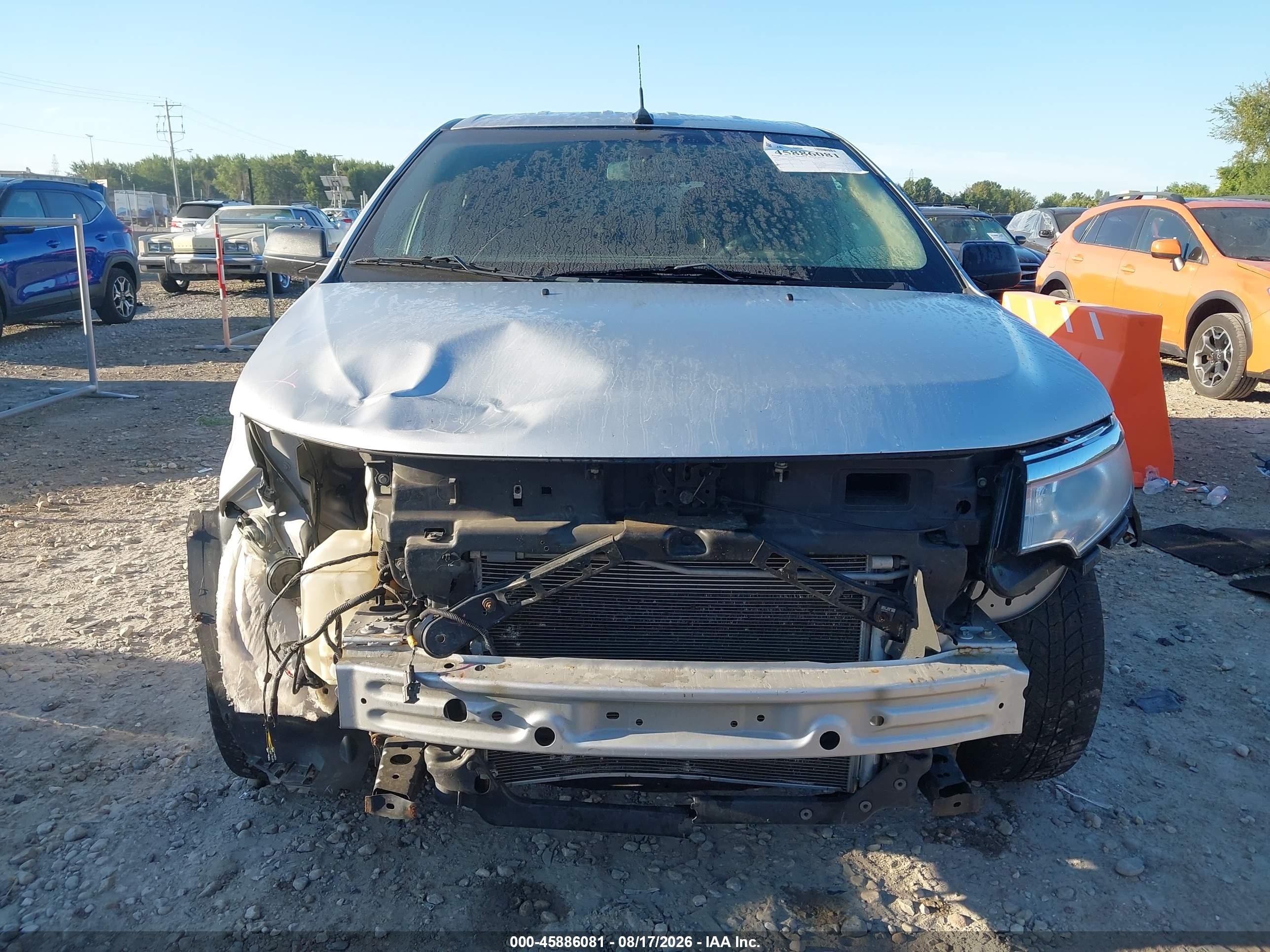 2013 Ford Edge Se Серебряный vin: 2FMDK4GCXDBC53426