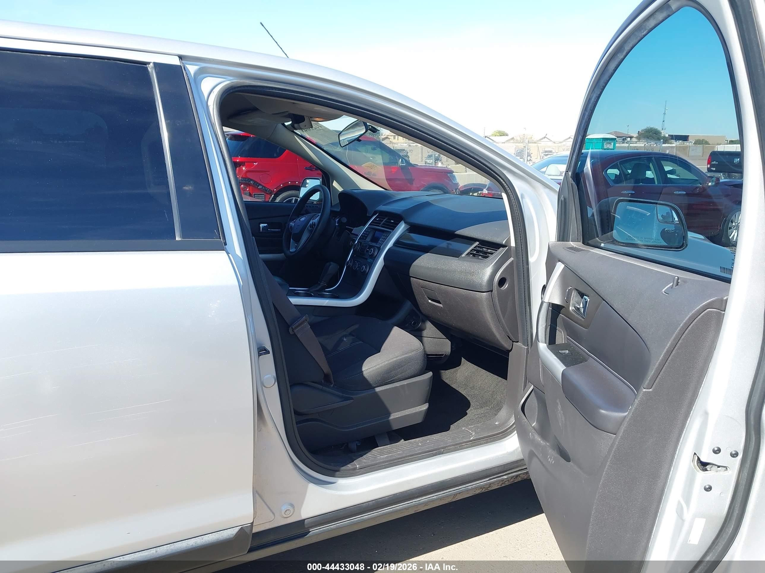 2013 Ford Edge Se Silver vin: 2FMDK4GCXDBE16690