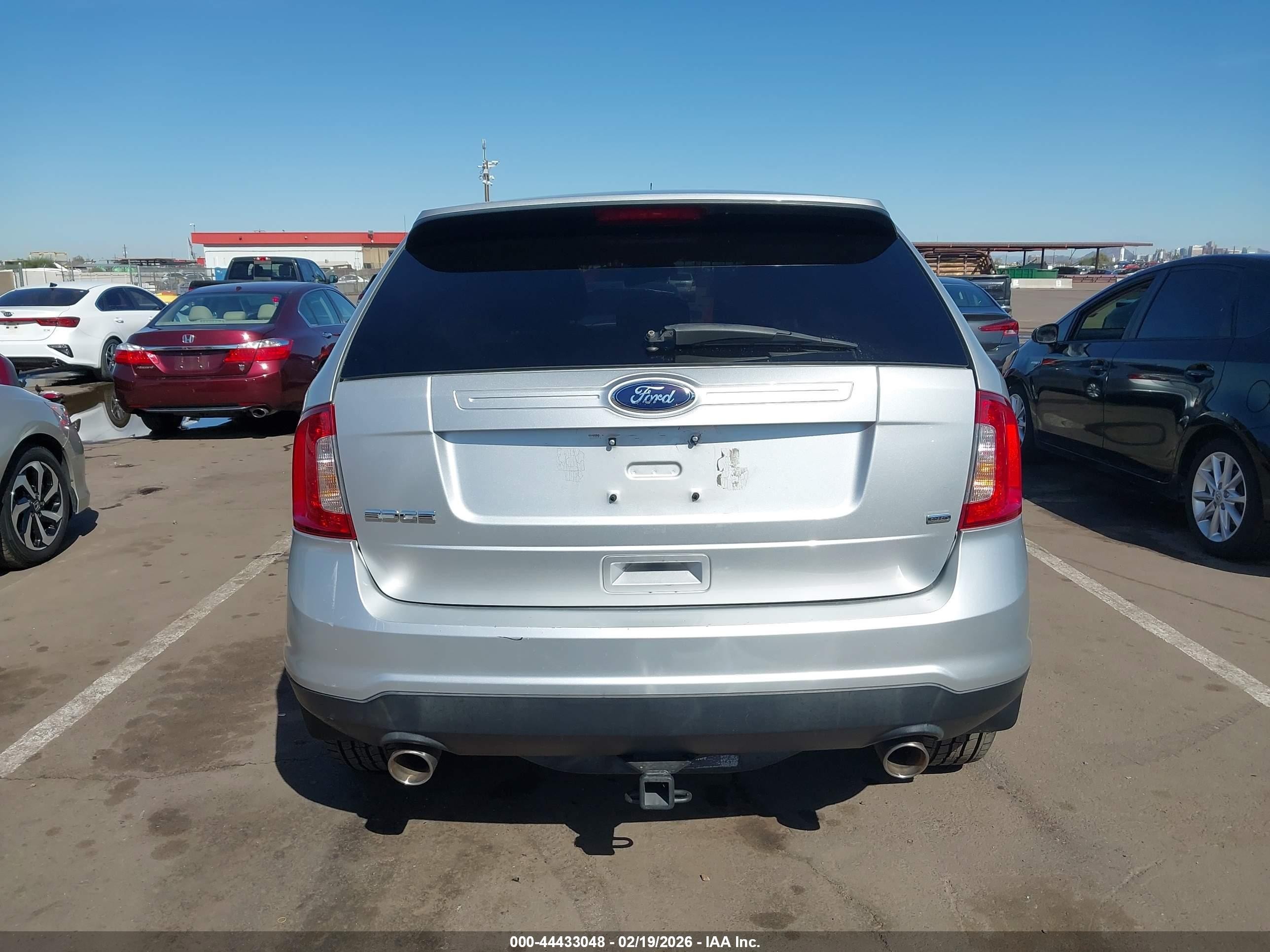 2013 Ford Edge Se Silver vin: 2FMDK4GCXDBE16690