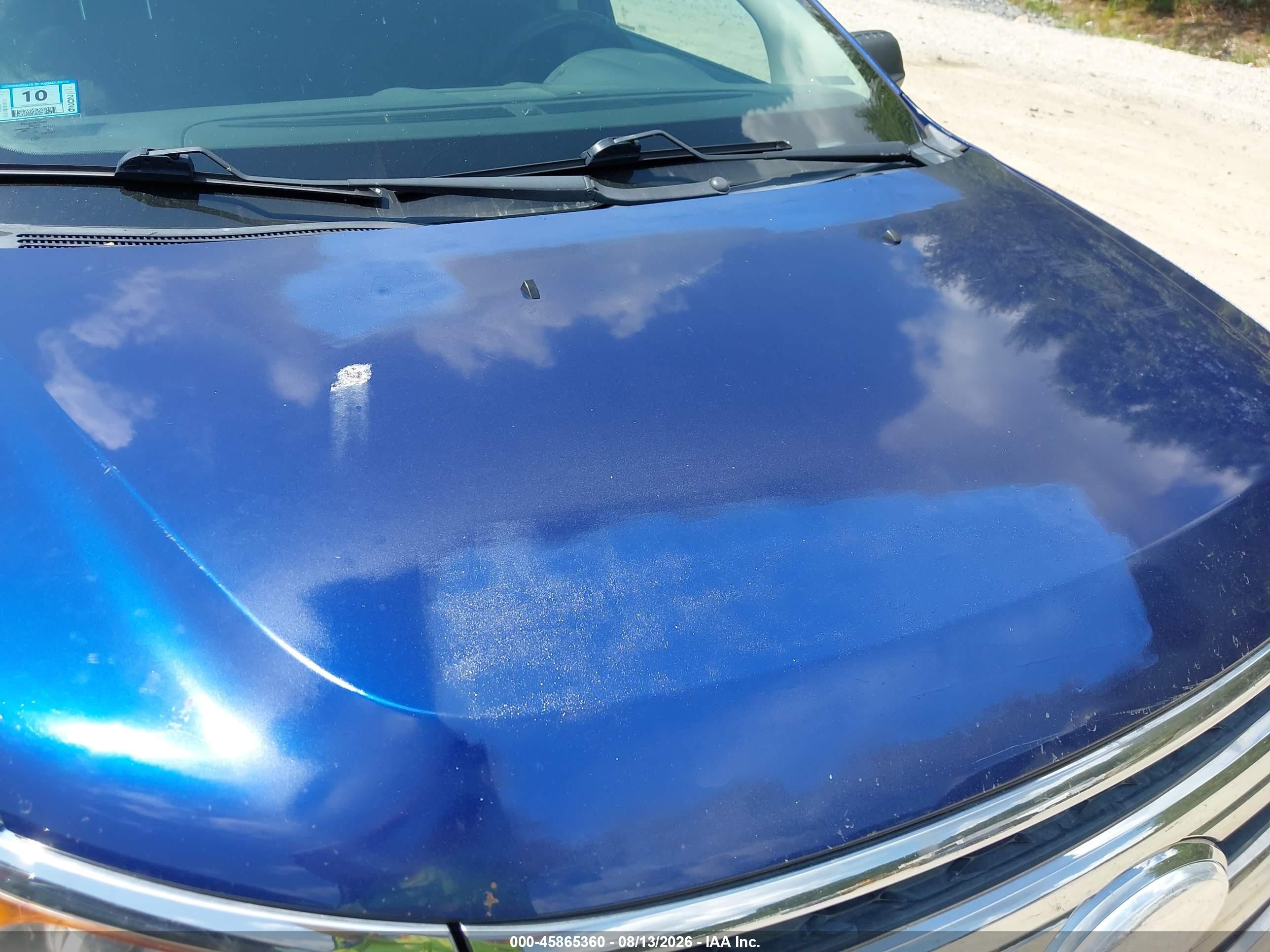 2013 Ford Edge Se Blue vin: 2FMDK4GCXDBE29651