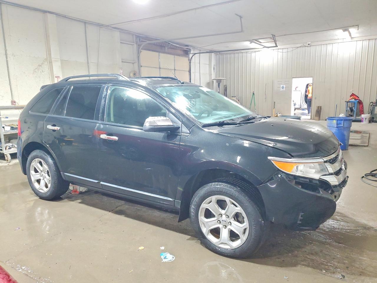 2013 Ford Edge Se Black vin: 2FMDK4GCXDBE32145