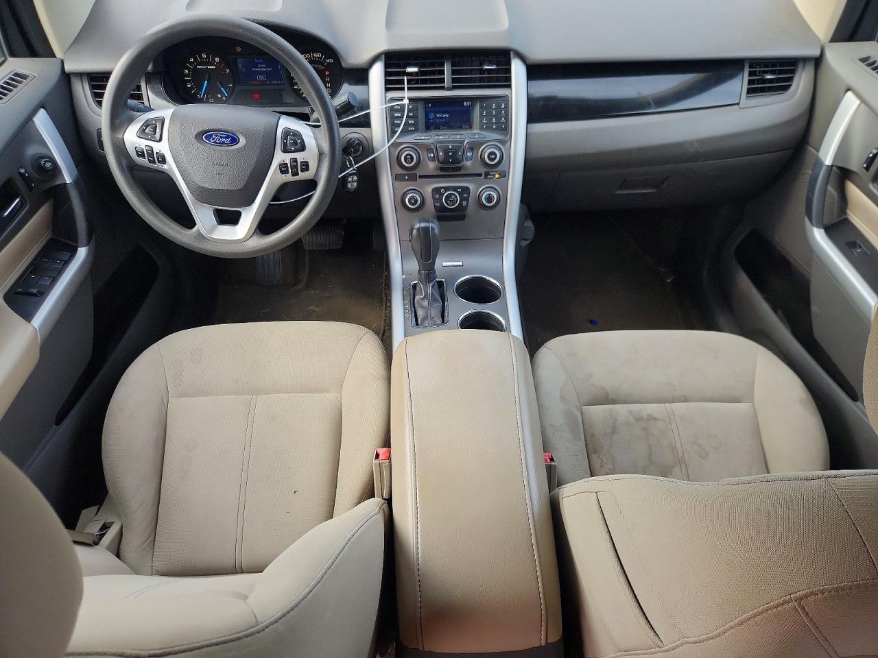 2014 Ford Edge Se Black vin: 2FMDK4GCXEBA90567