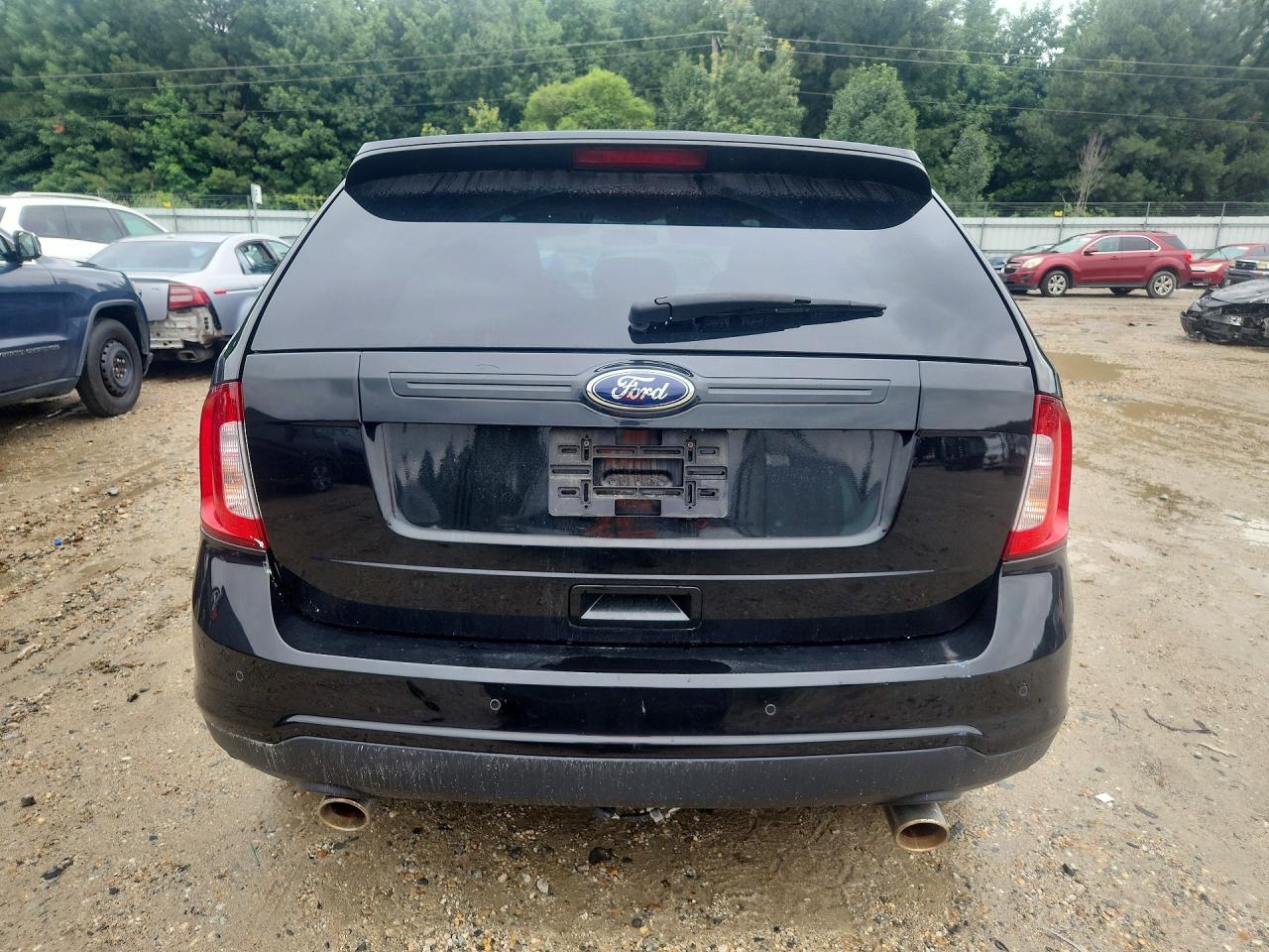 2014 Ford Edge Se Black vin: 2FMDK4GCXEBA90567