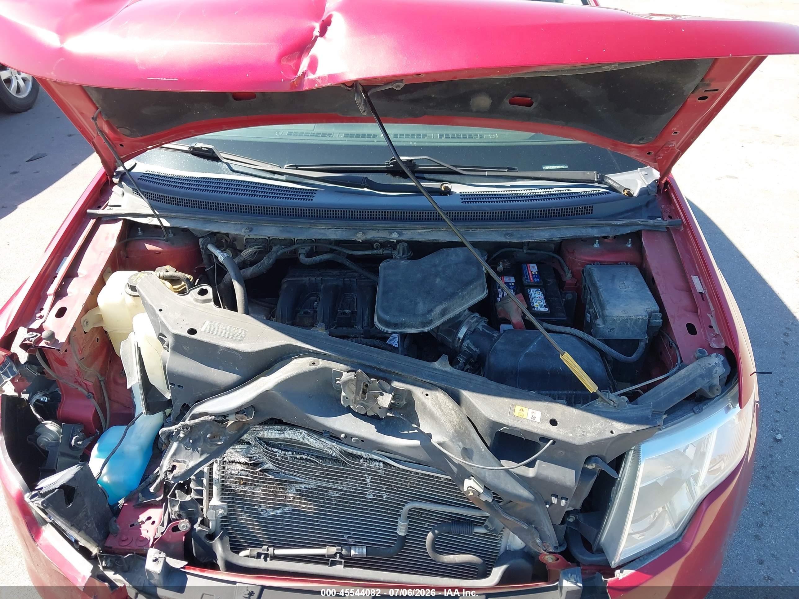 2010 Ford Edge Sel Red vin: 2FMDK4JC0ABA65082