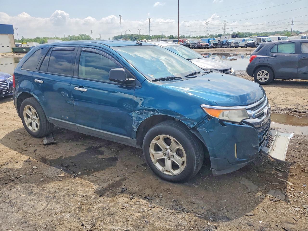 2011 Ford Edge Sel Бирюзовый vin: 2FMDK4JC0BBA03733