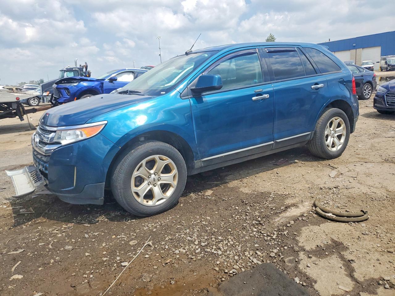2011 Ford Edge Sel Бирюзовый vin: 2FMDK4JC0BBA03733