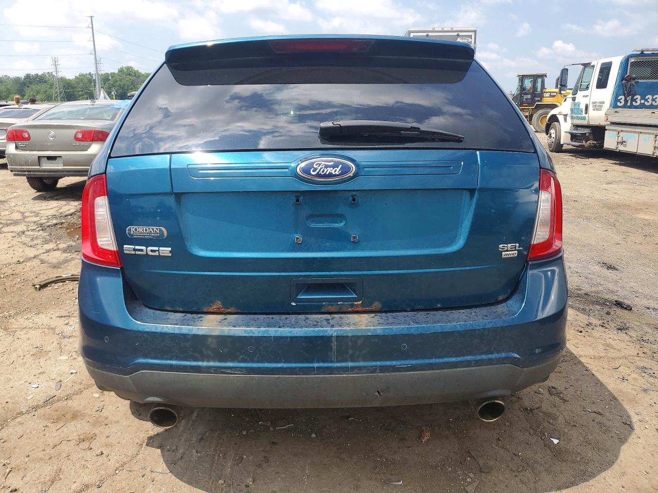 2011 Ford Edge Sel Бирюзовый vin: 2FMDK4JC0BBA03733