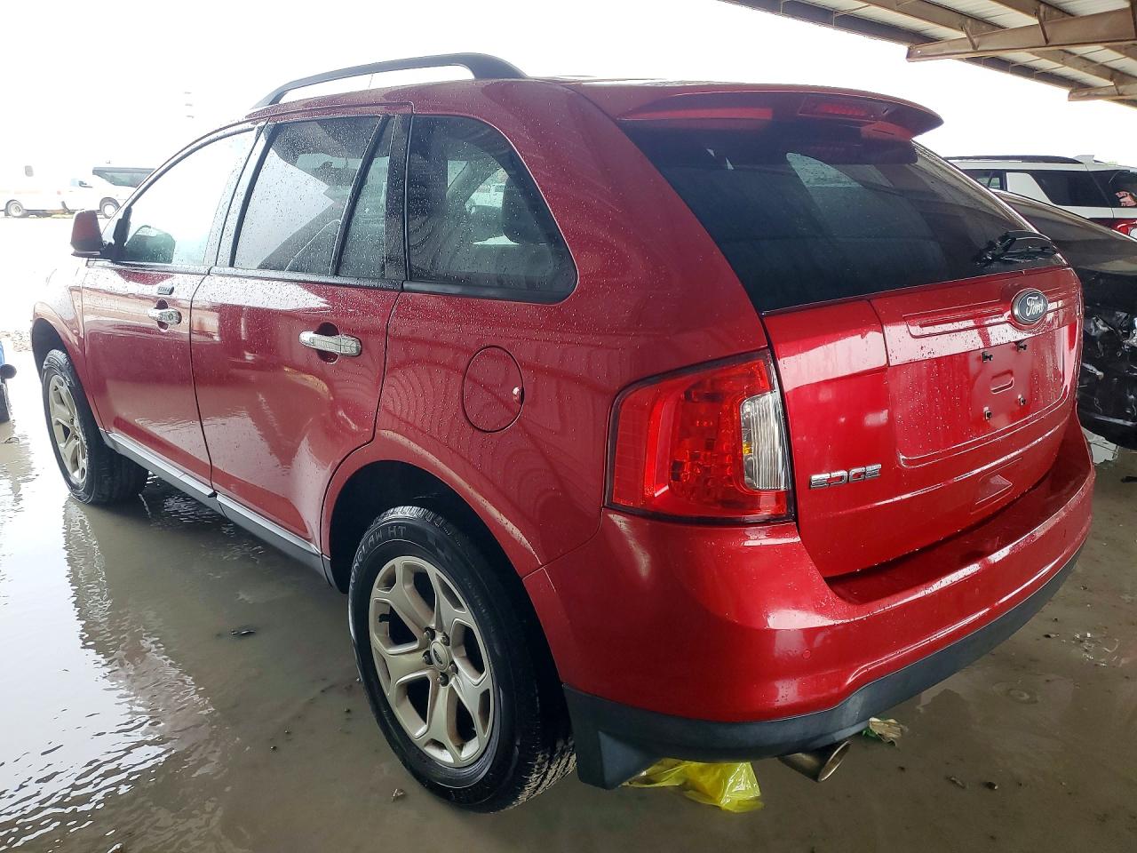 2011 Ford Edge Sel Red vin: 2FMDK4JC0BBA61146