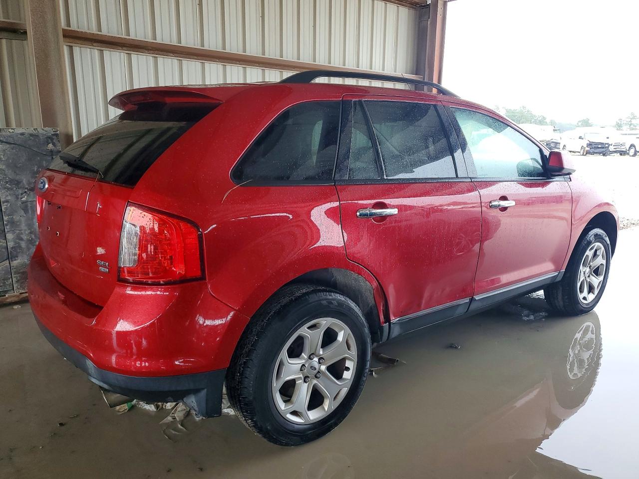 2011 Ford Edge Sel Red vin: 2FMDK4JC0BBA61146