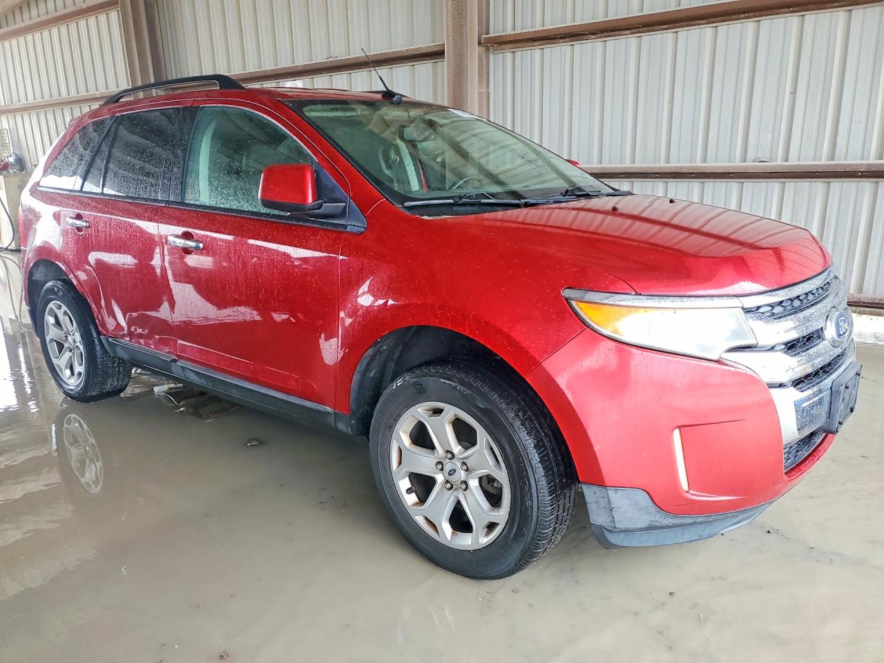2011 Ford Edge Sel Red vin: 2FMDK4JC0BBA61146