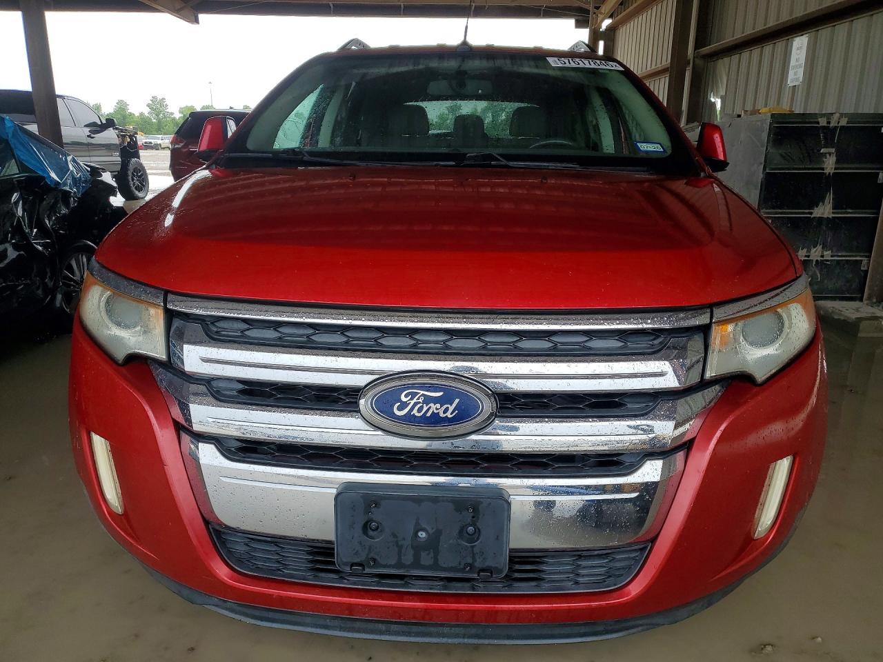 2011 Ford Edge Sel Red vin: 2FMDK4JC0BBA61146