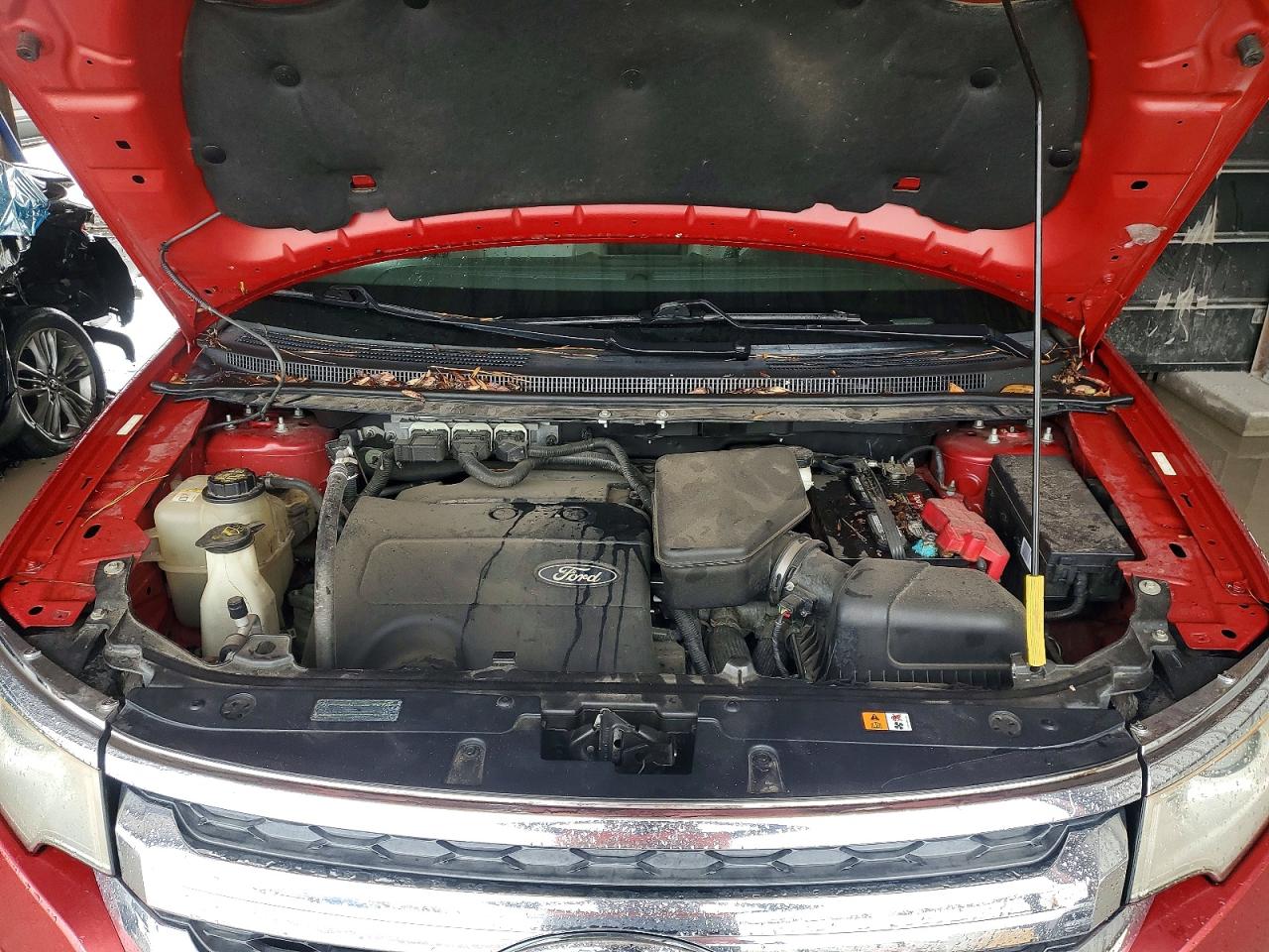 2011 Ford Edge Sel Red vin: 2FMDK4JC0BBA61146