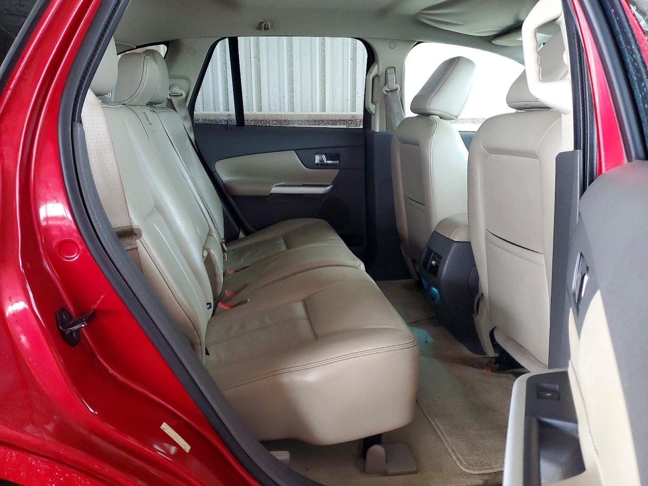 2011 Ford Edge Sel Red vin: 2FMDK4JC0BBA61146