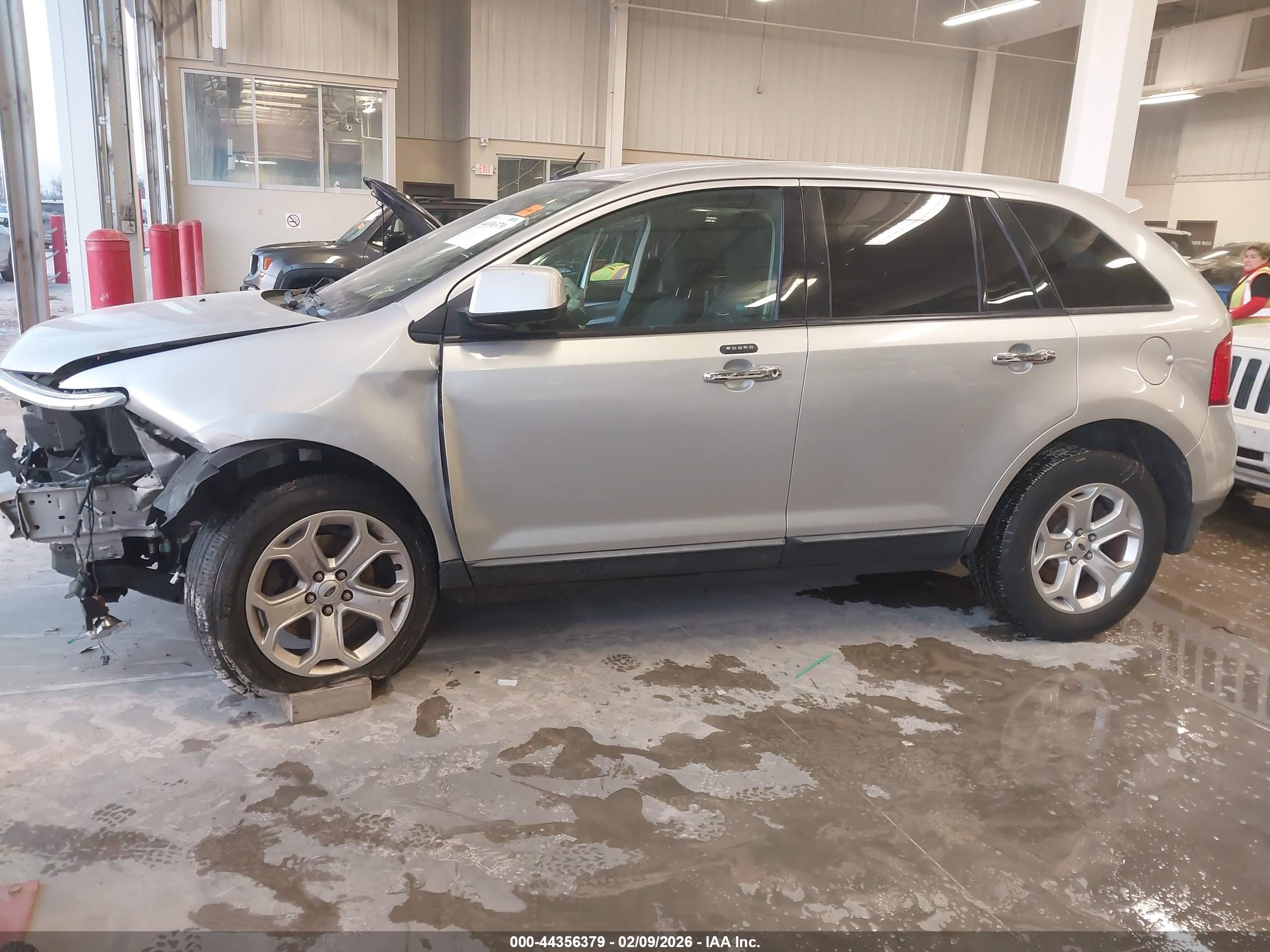 2011 Ford Edge Sel Silver vin: 2FMDK4JC0BBA62989
