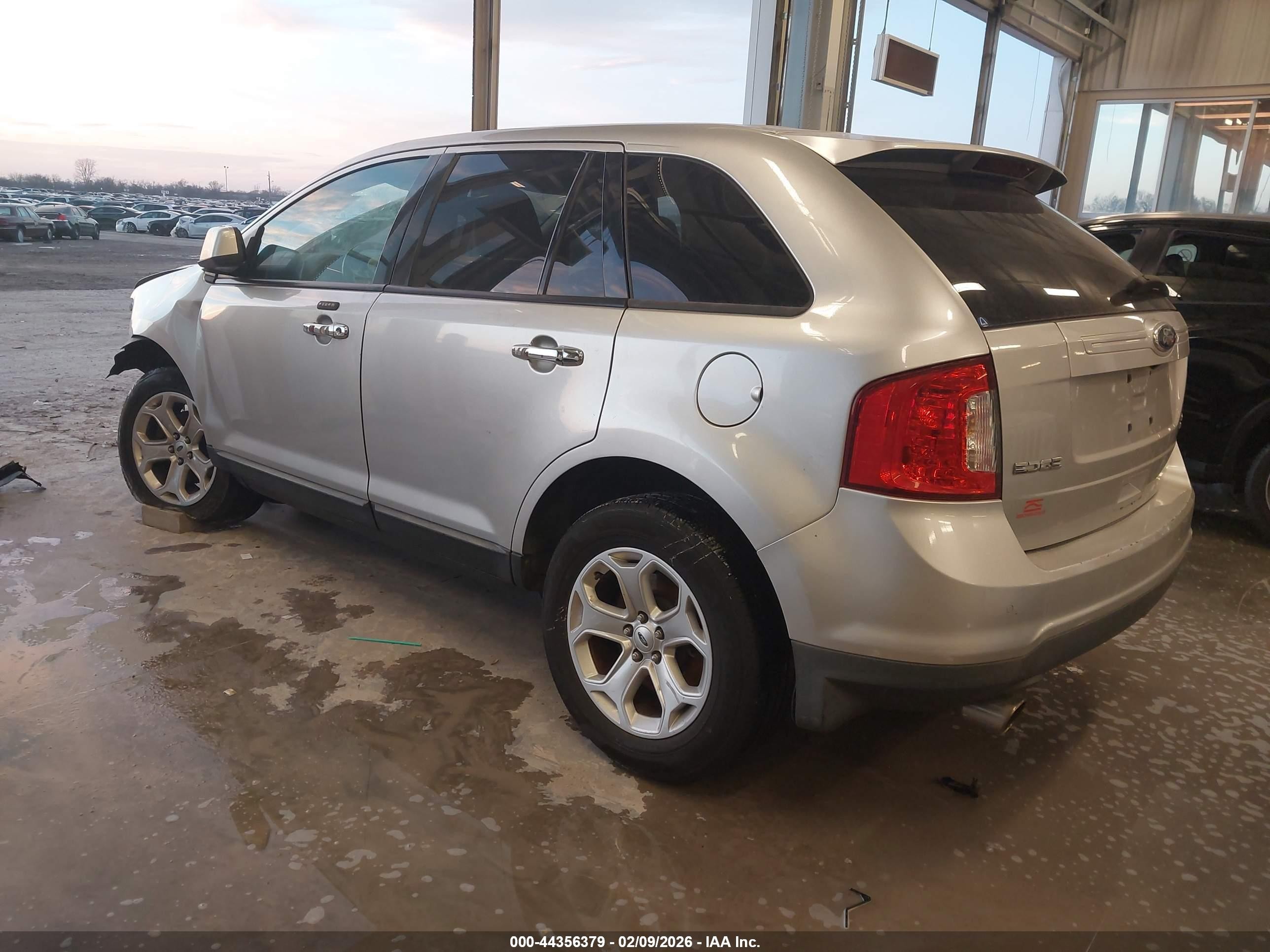2011 Ford Edge Sel Silver vin: 2FMDK4JC0BBA62989