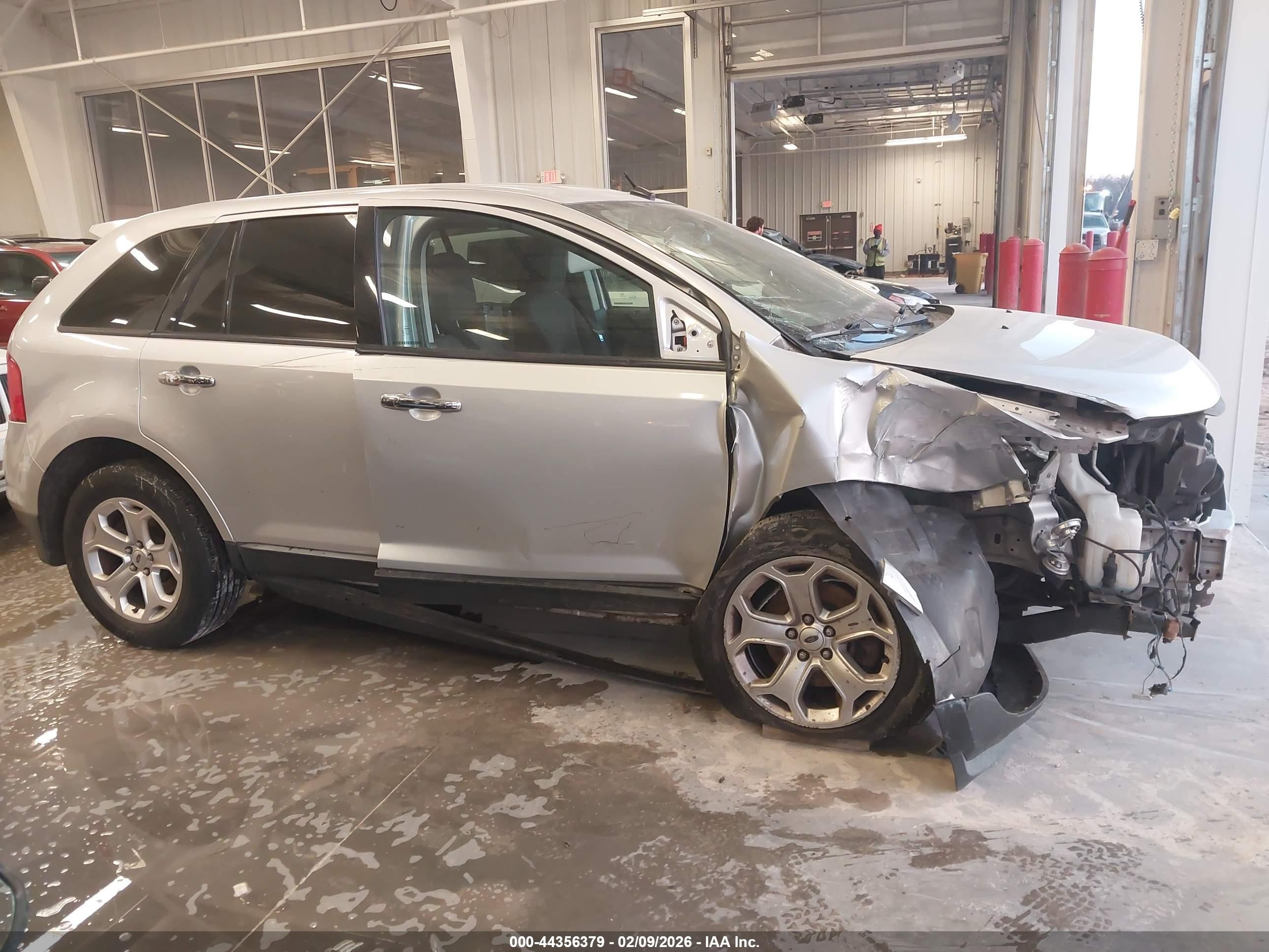2011 Ford Edge Sel Silver vin: 2FMDK4JC0BBA62989