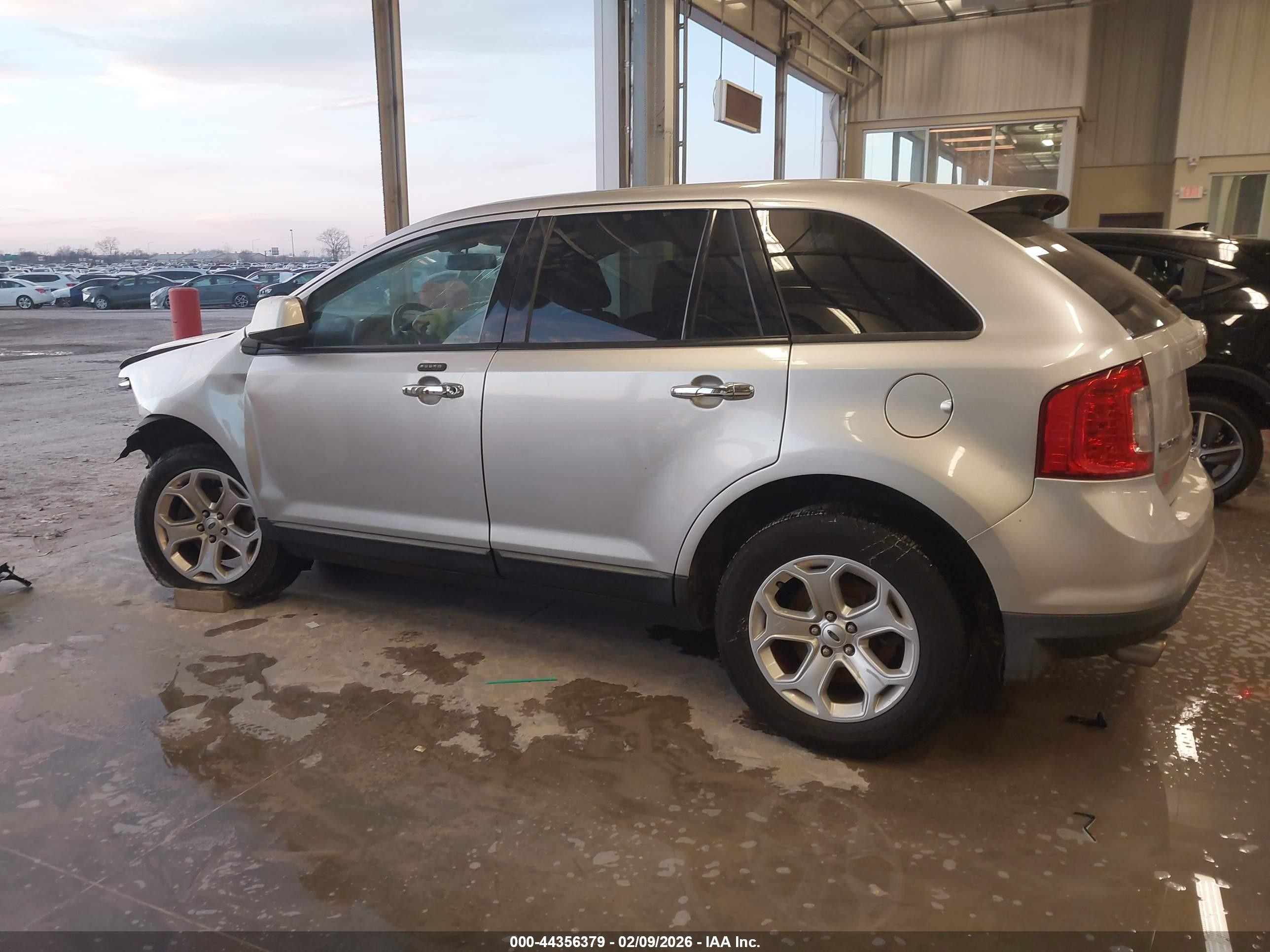 2011 Ford Edge Sel Silver vin: 2FMDK4JC0BBA62989
